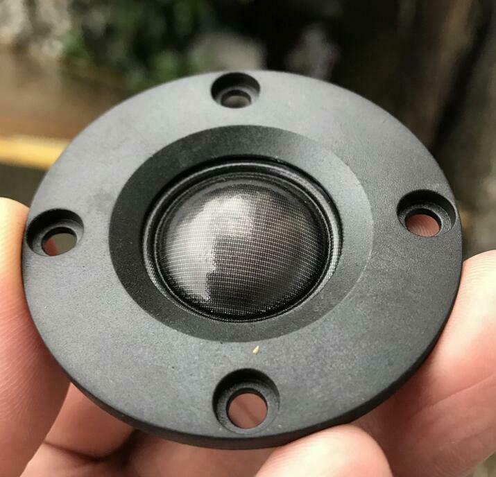 2pcs 6Ω 15W silk film Tweeter Speaker Loudspeaker 52mm panel Audio Parts