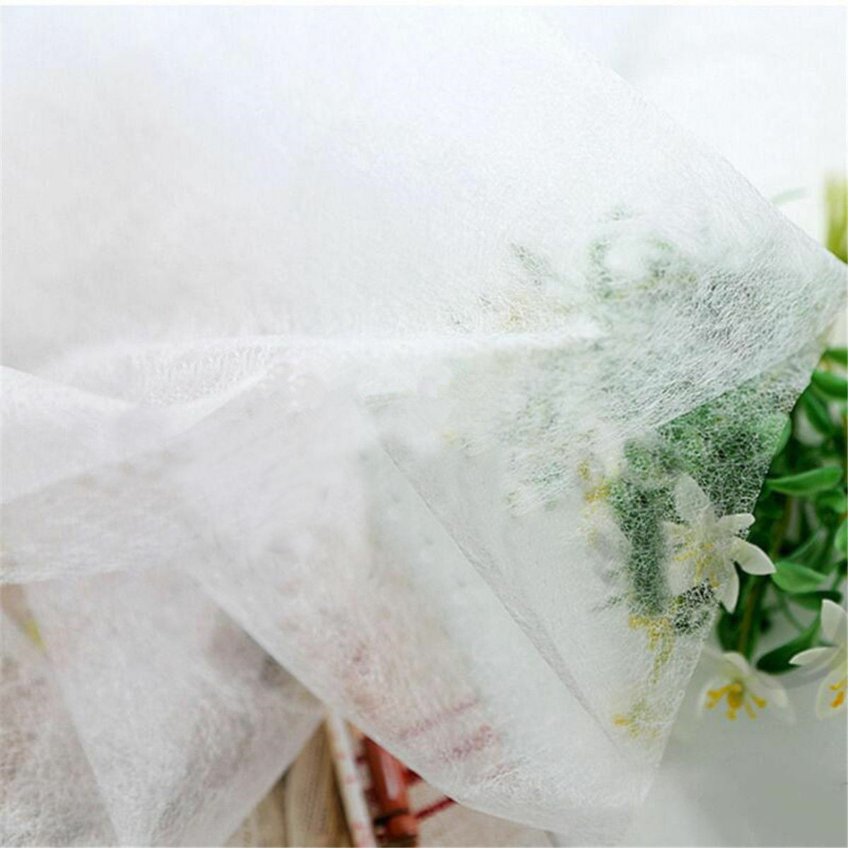 12g Double Sided Fusible Interfacing Fabric Buckram Glue Tape Iron DIY Cloth 1M