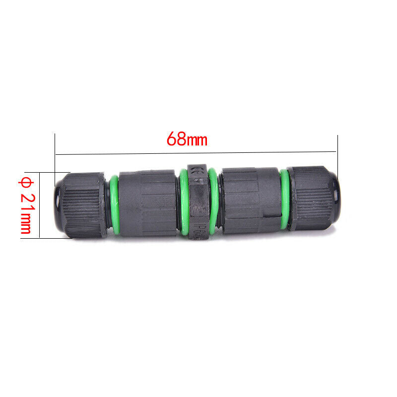 Waterproof Connector 3 pin IP68 Electrical Sealed Quick Cable ConnectoY1