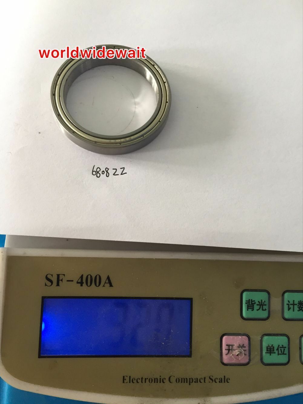 5pcs 40 x 52 x 7mm 6808ZZ Shielded Deep Groove Ball Thin-Section Radial Bearing