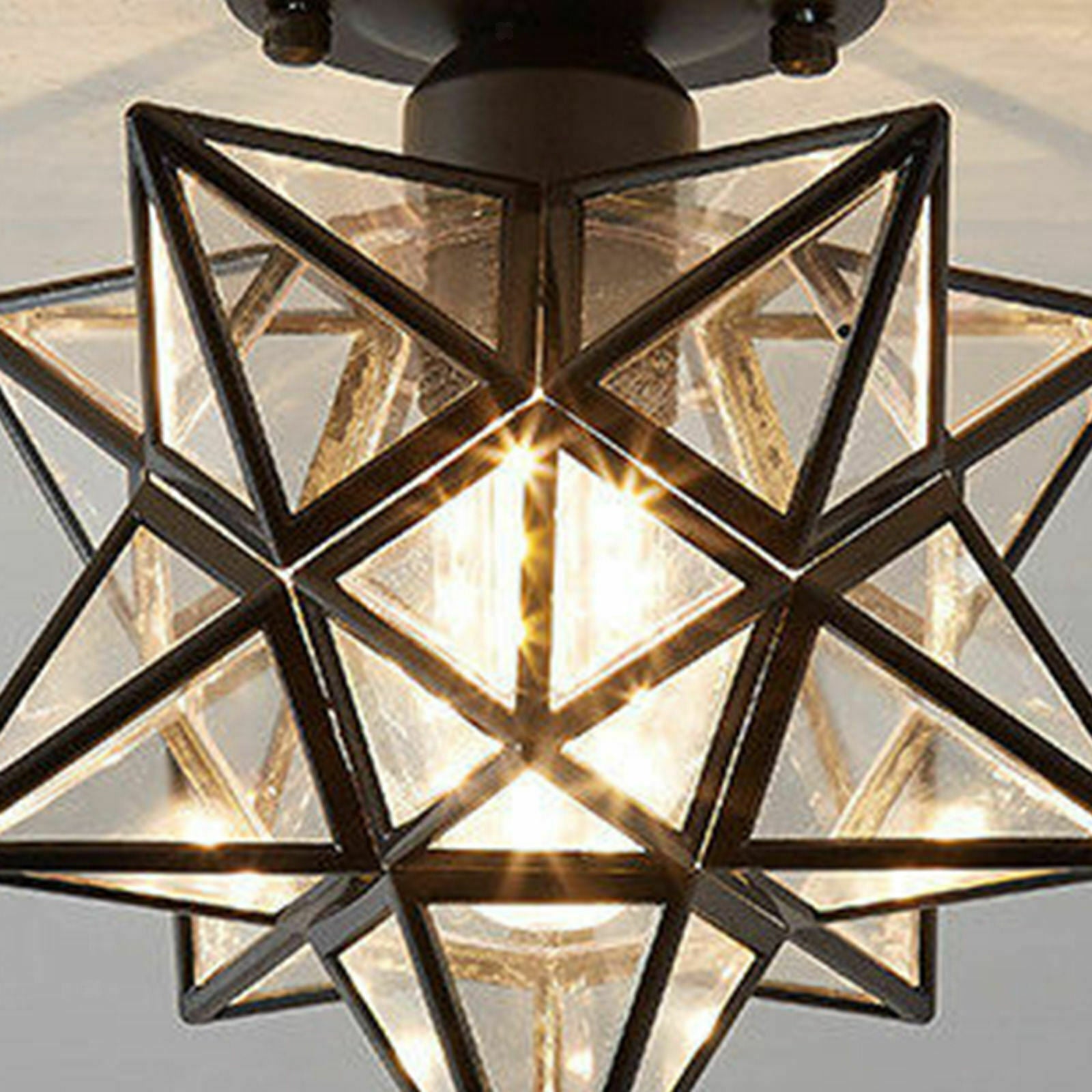 2PCS Porch Industrial Ceiling Light Lighting Fixture Modern Lamps for Cafe