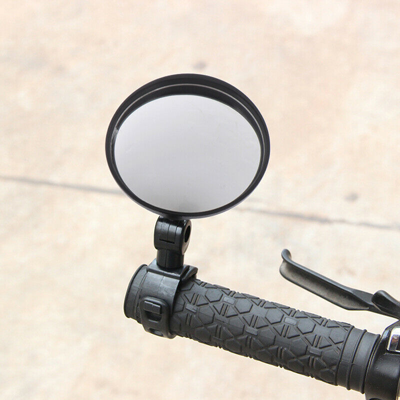 Bicycle Adjustable Rearview Mirrors Wide-angle Convex Mirror  Silicone Han.l8