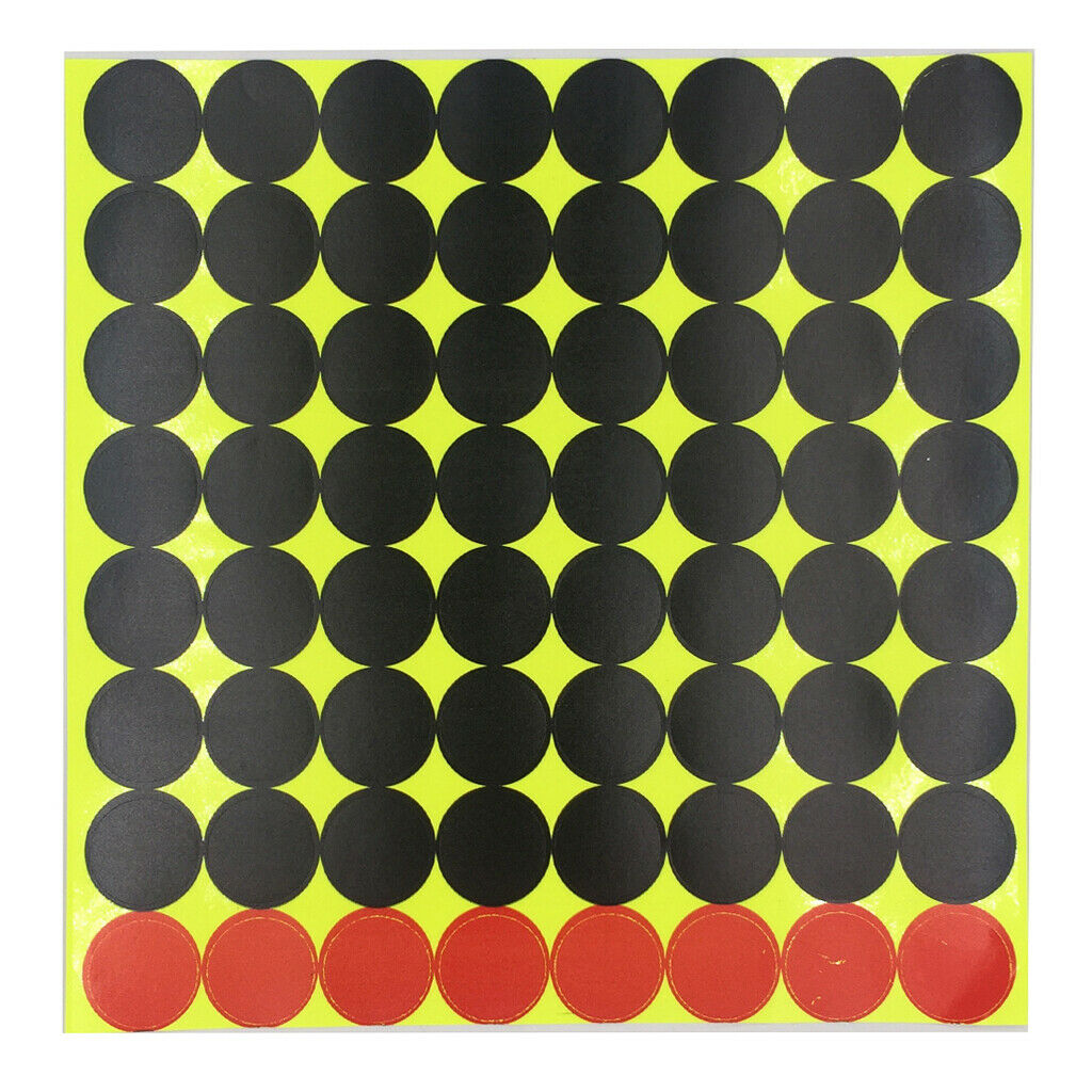 640 Pieces Round White Paper Adhesives Paper Splash Adhesives For Shooting