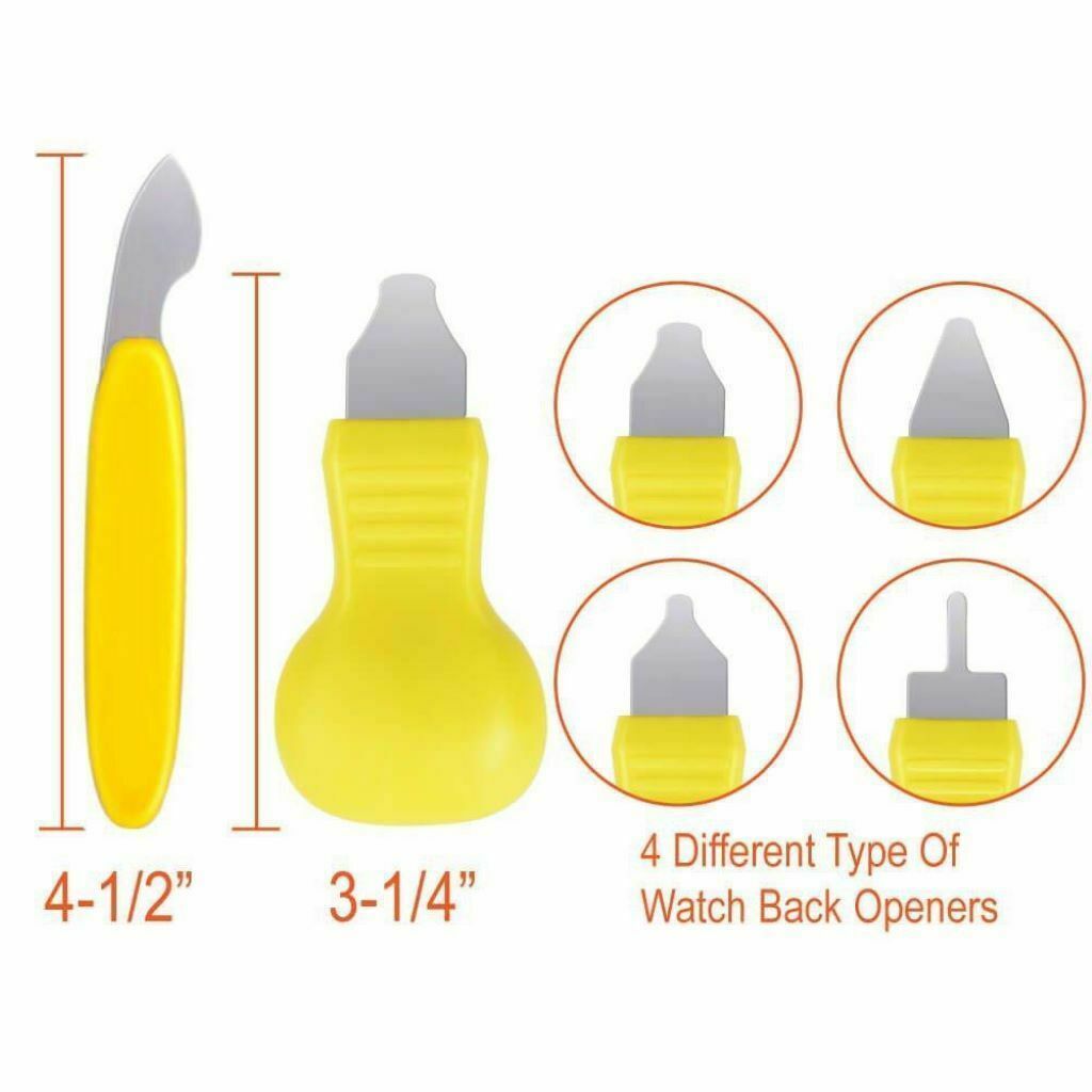 8 Pieces Professional Watchmaker Repair Kit Watch Back Cover Remover Holder