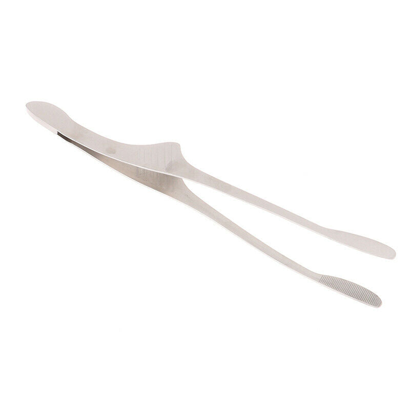 Salad Stainless Steel Heat Resistant Food Clip BBQ Tongs Grilling Tweezer XG TH