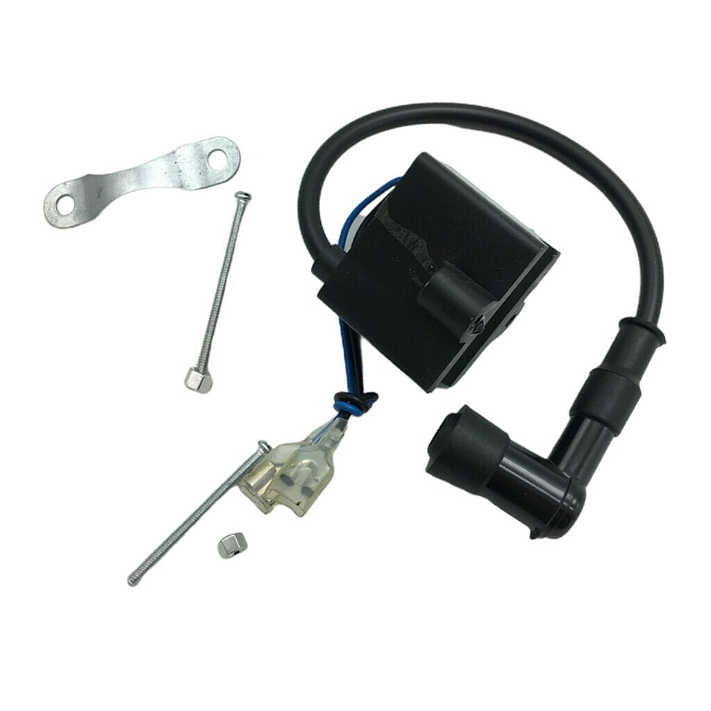 Black 70mm High Performance CDI Ignition Coil Kits for 50cc 60cc 66cc 80cc