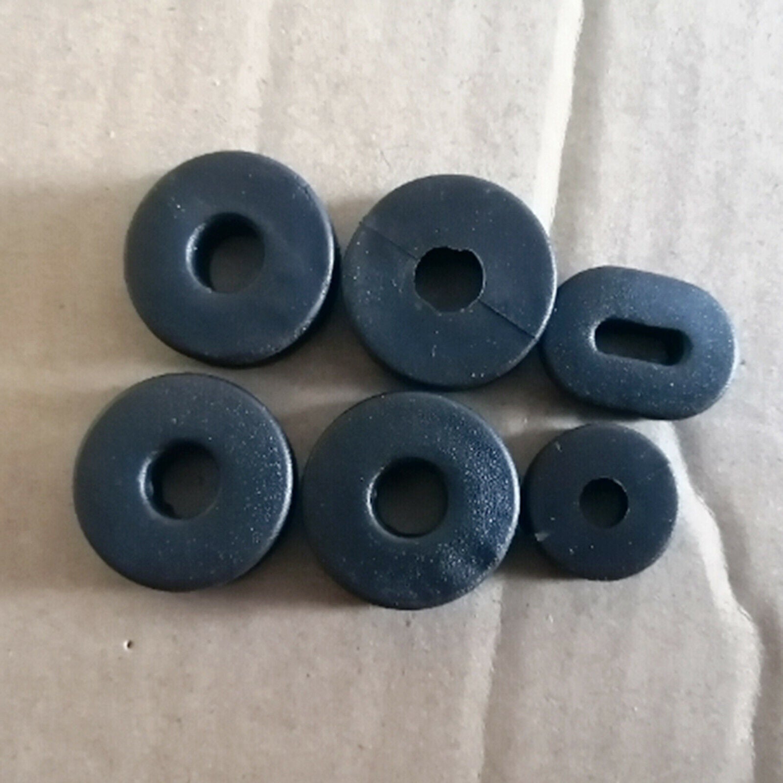 6pcs Rubber Side Cover Grommet Assortment for Suzuki GN125 GN125 HJ125 HJ125-K2