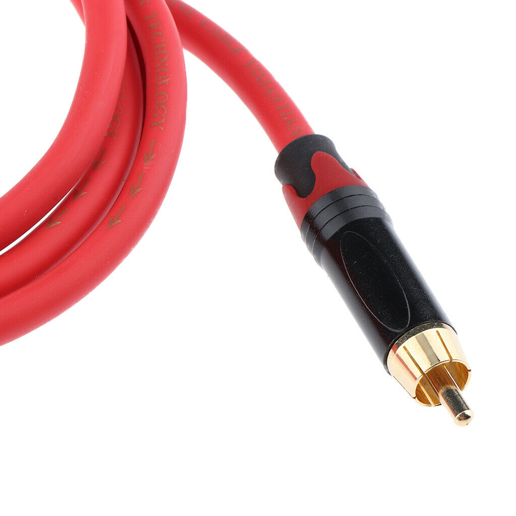 1.5meters RCA Male Mono Mini   To 3 Pin XLR Male Mixer Cable  5ft