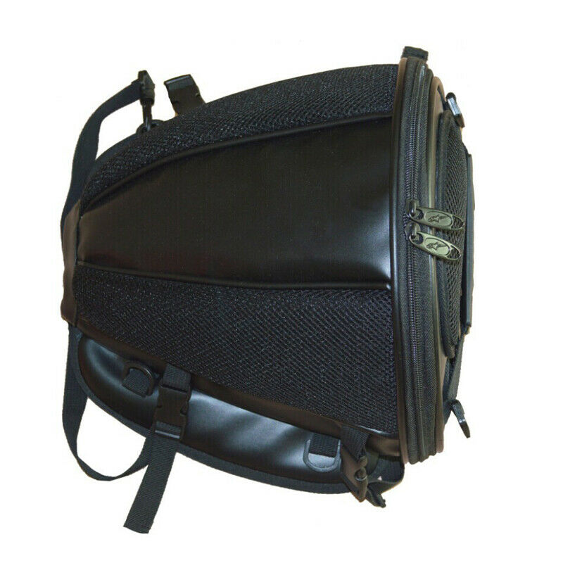 Motorcycle Dirt Pit Bike Waterproof Back Seat Rear Carry Luggage Tail Saddle Bag