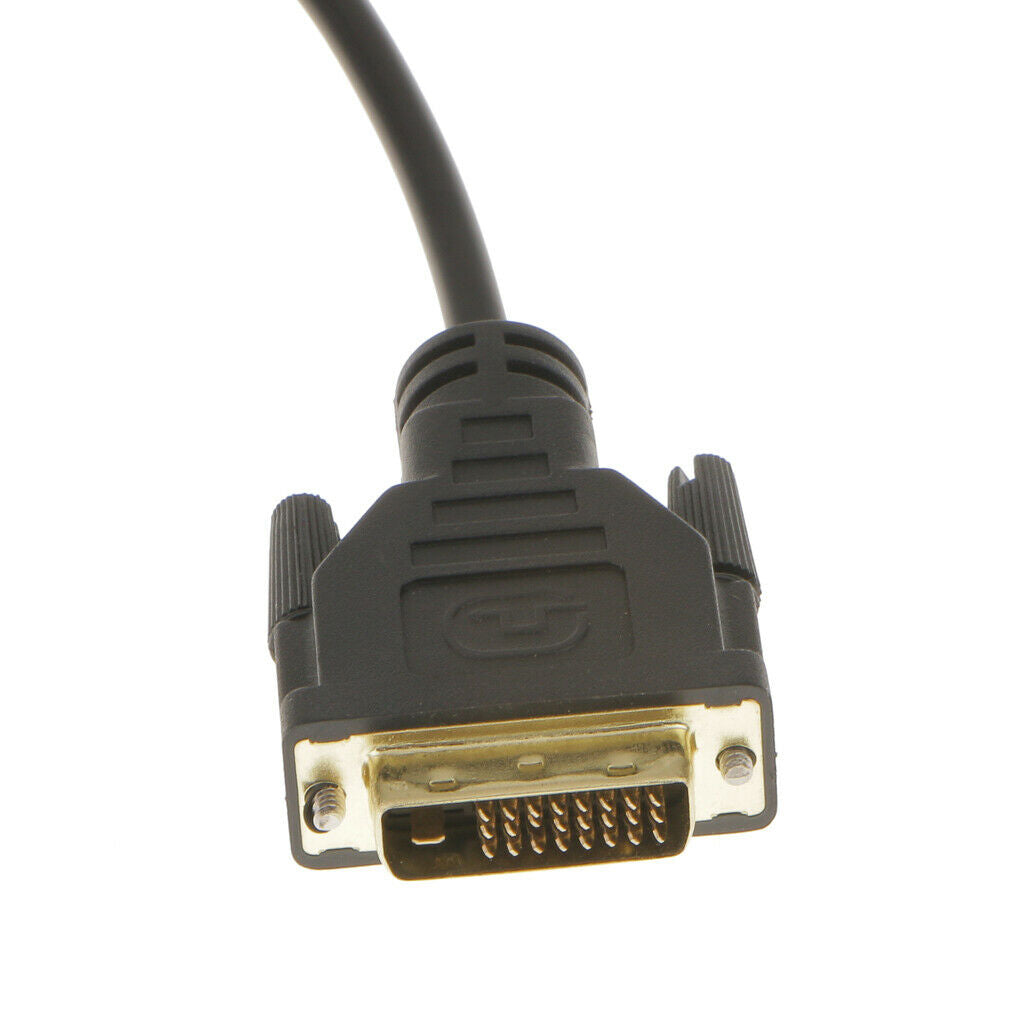 1080P DVI-D 24+1 to VGA HDTV Monitor Cable Adapter Converter for PC Display