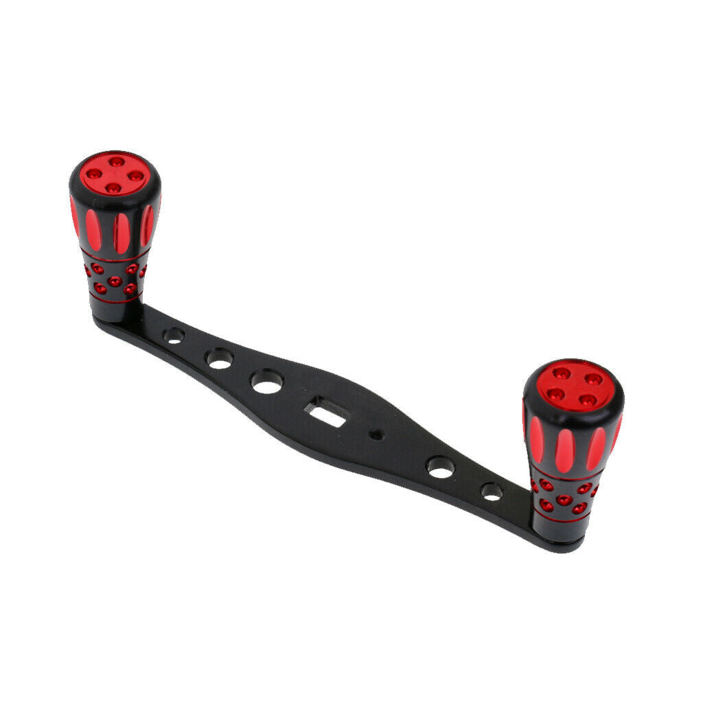 Aluminum Alloy Fishing Reel Handle for Baitcasting Reel Outdoor Red