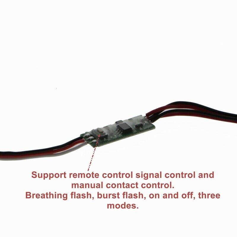 LED Roof Lamp Light Bar for 1/10 RC Cler Traxxas 4 SCX10 90048 D90 I7B2