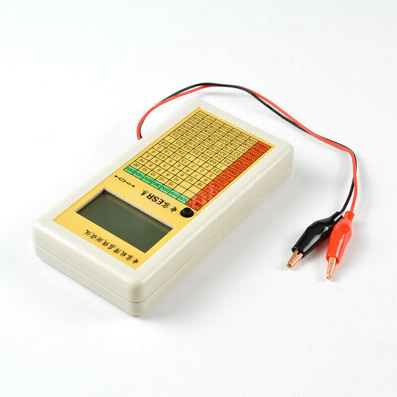 New LCD Digital Capacitor ESR Tester Internal Resistance Meter Test In Circuit
