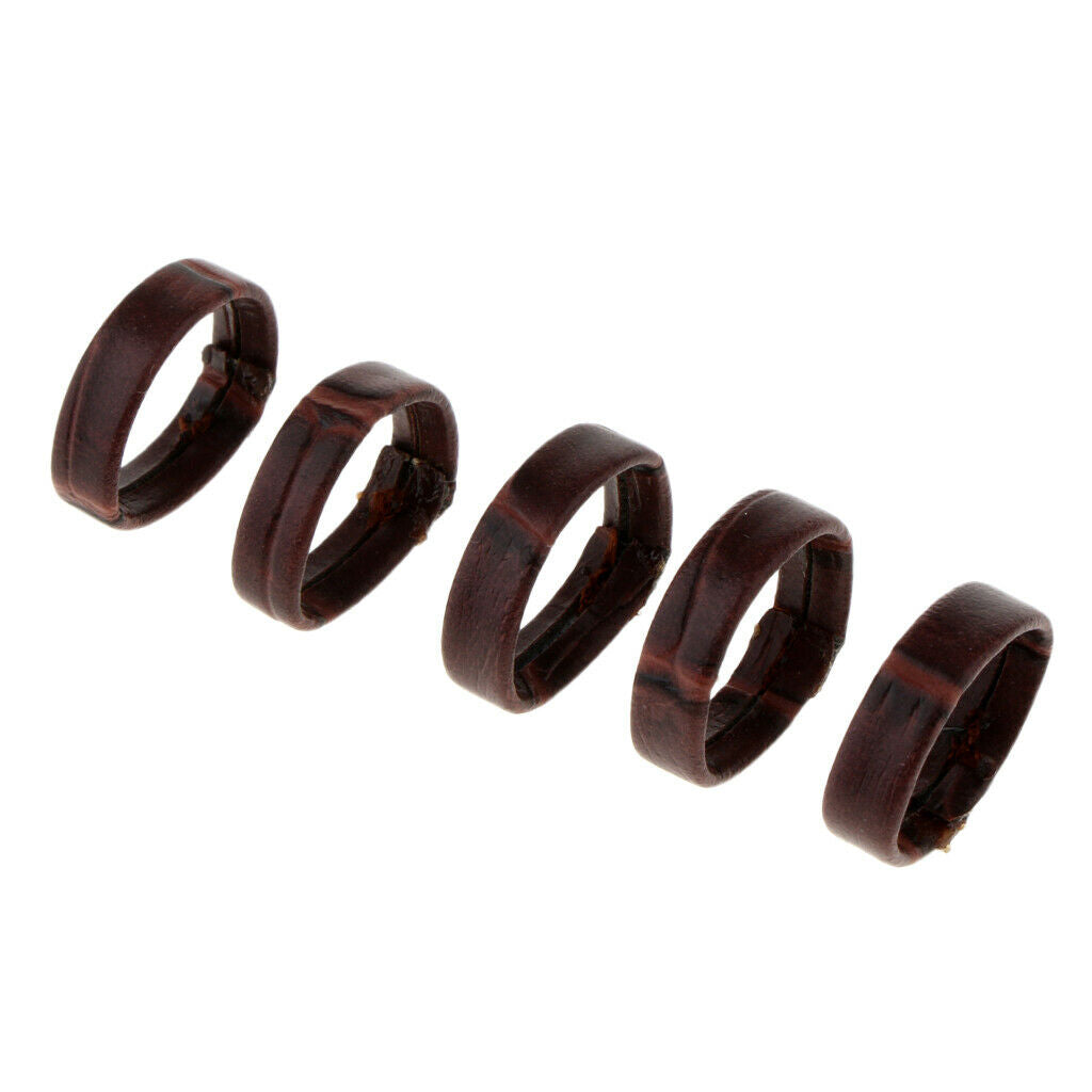 10pcs PU Leather Replacement Watch Band Loop Keeper Watch Accessories 18mm