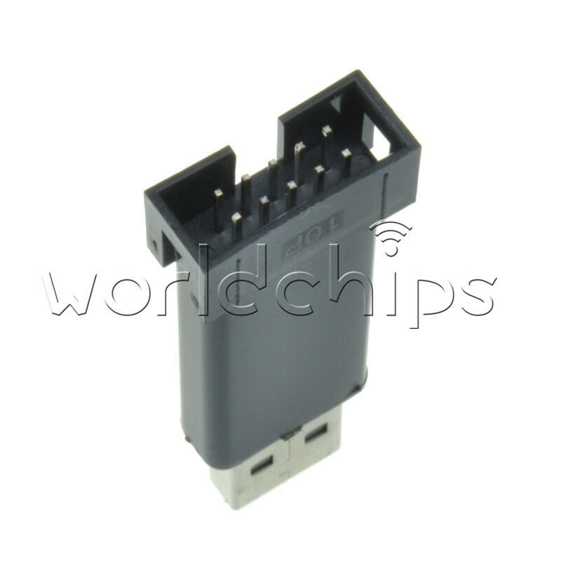 USB ISP USBISP USBASP ASP Programmer for 51 ATMEL AVR WIN7 64 Random Color