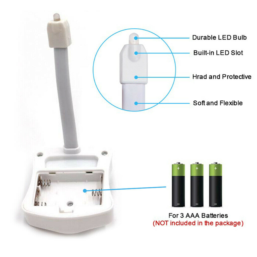 Toilet Bowl LED Backlight Smart PIR Motion Sensor Color Change 16 color