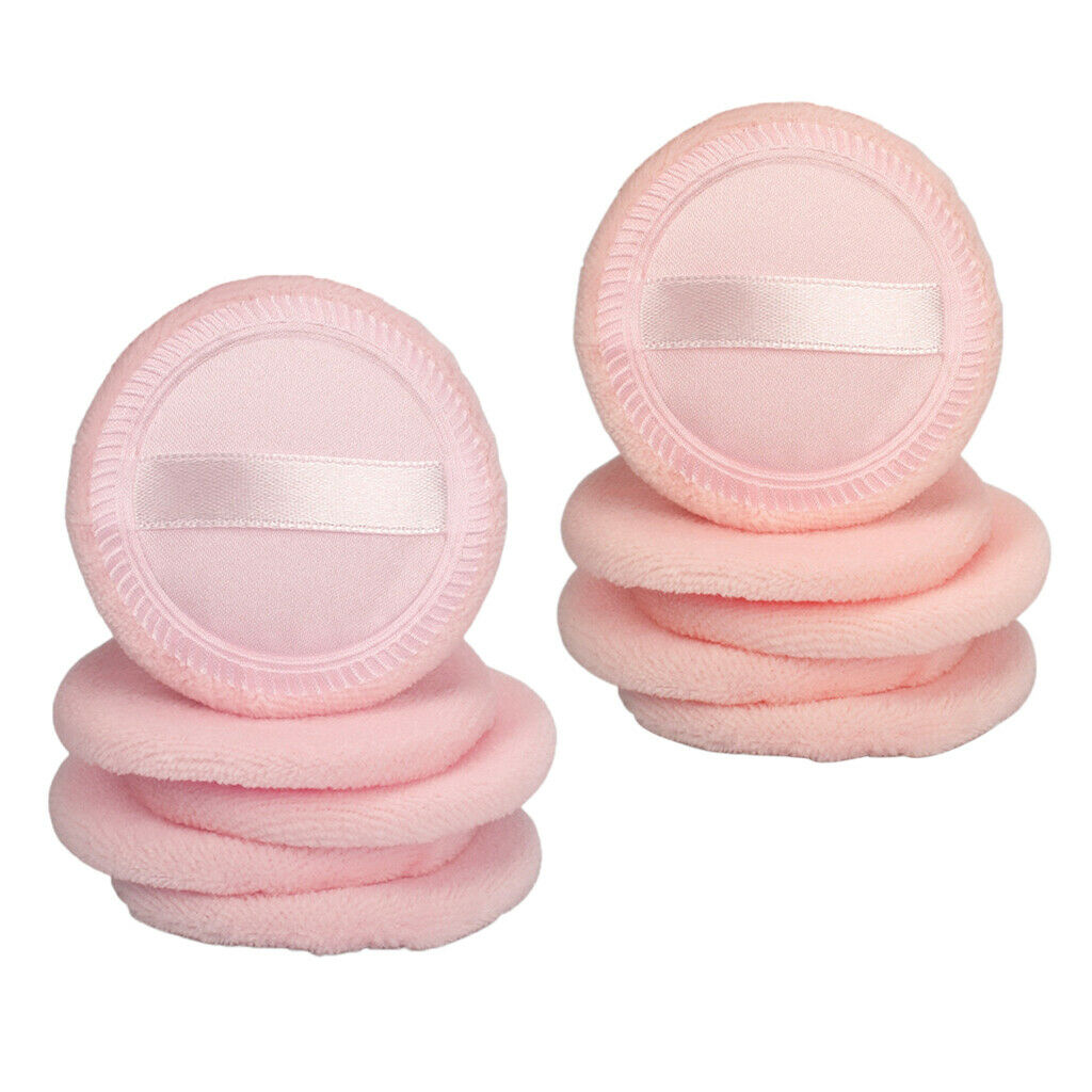 Pack of 15 Round Face Body Powder Puffs Applicator Blender Sponge Puff 2.3''