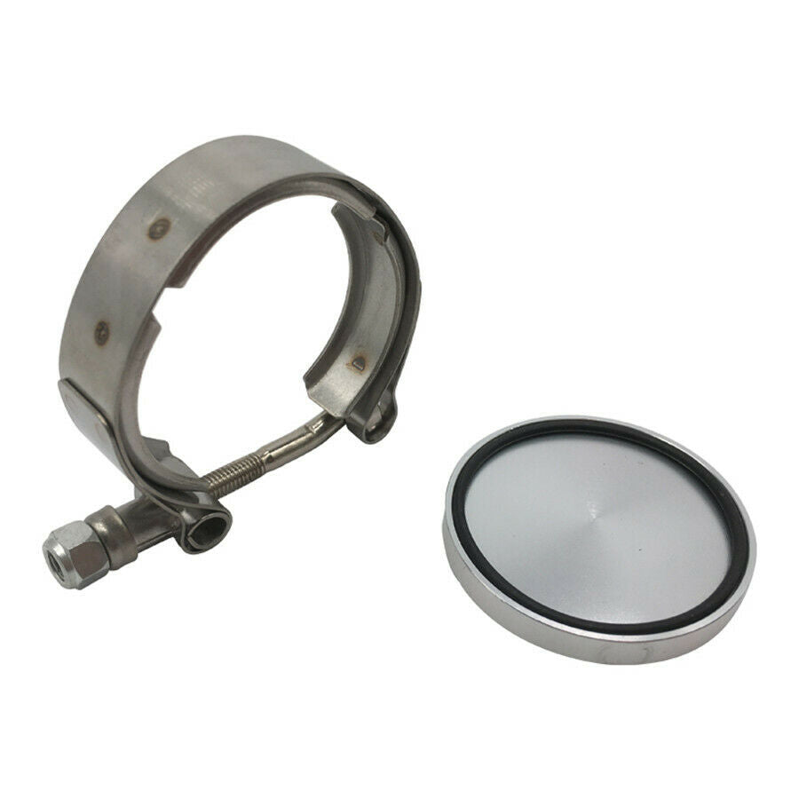 Durable 50mm BOV Block Off Plate Cap Flange Adapter Plug Blanking Plate Clamp