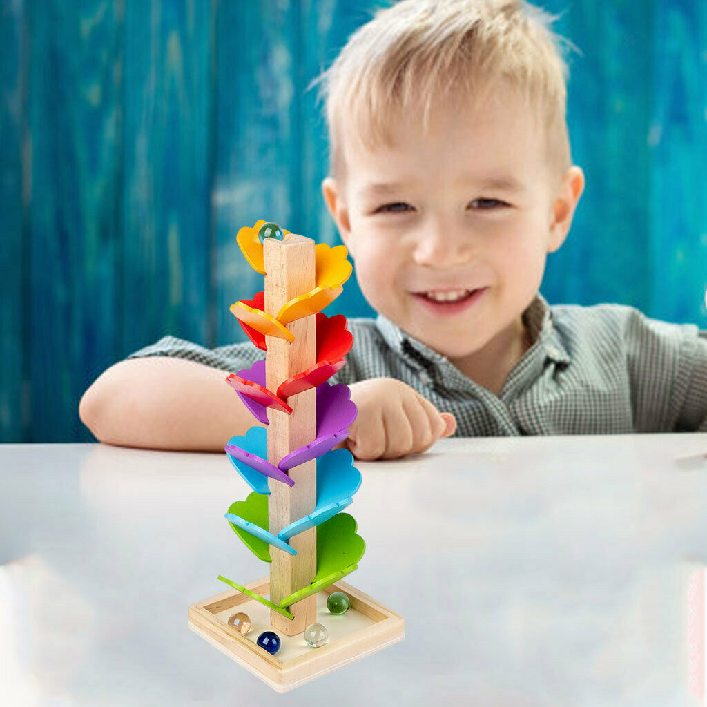 Ball Spiral Tower Building Block Fine Motor Skills for Toddler Birthday Gift