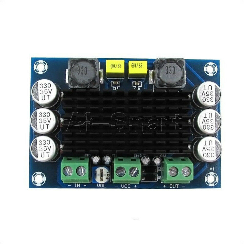 TPA3116DA DC 12V 24V 100W Mono Channel Digital Power Audio Amplifier Board