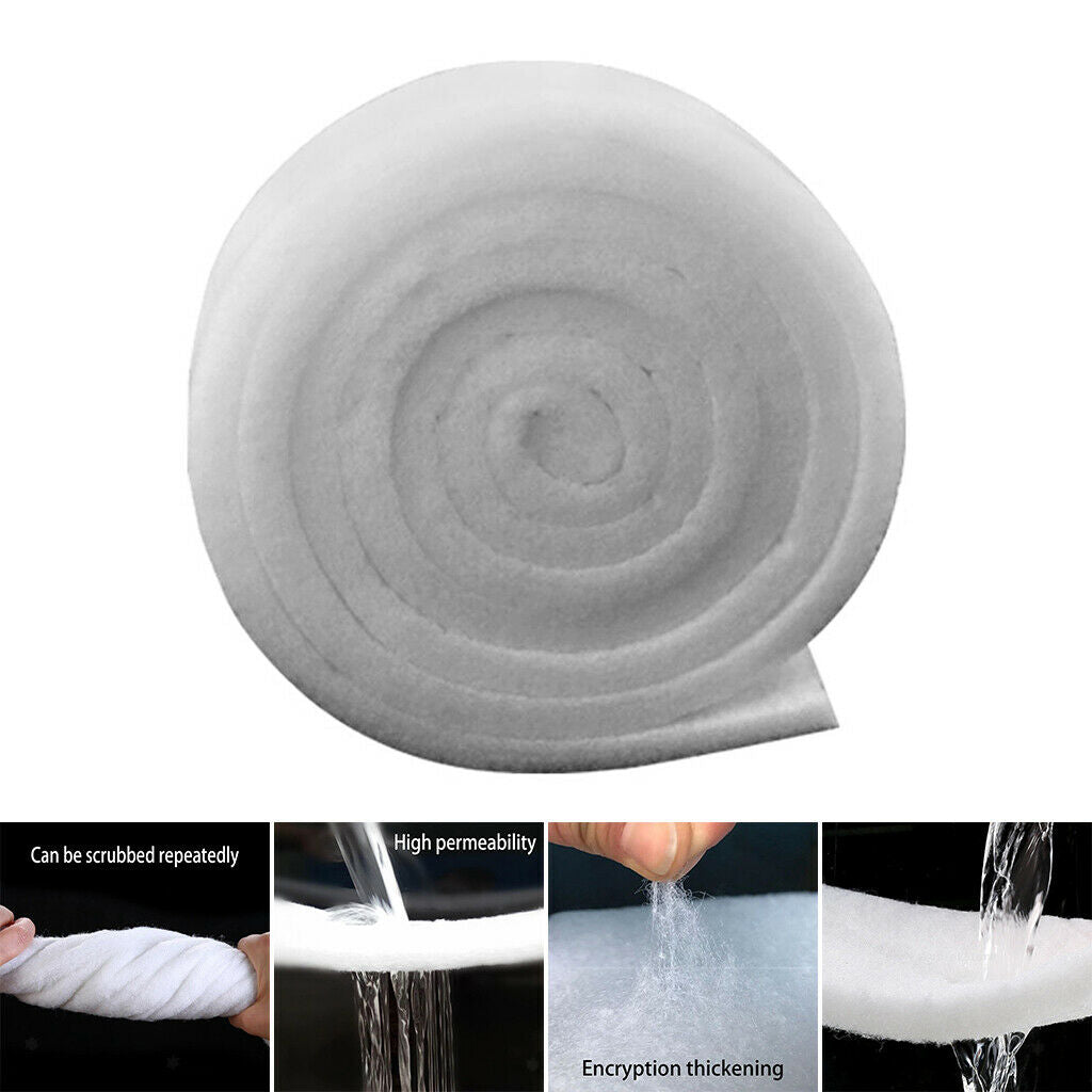 2X Premium Super Thick Dual Density Aquarium Filter for Aquaculture Hydroponics