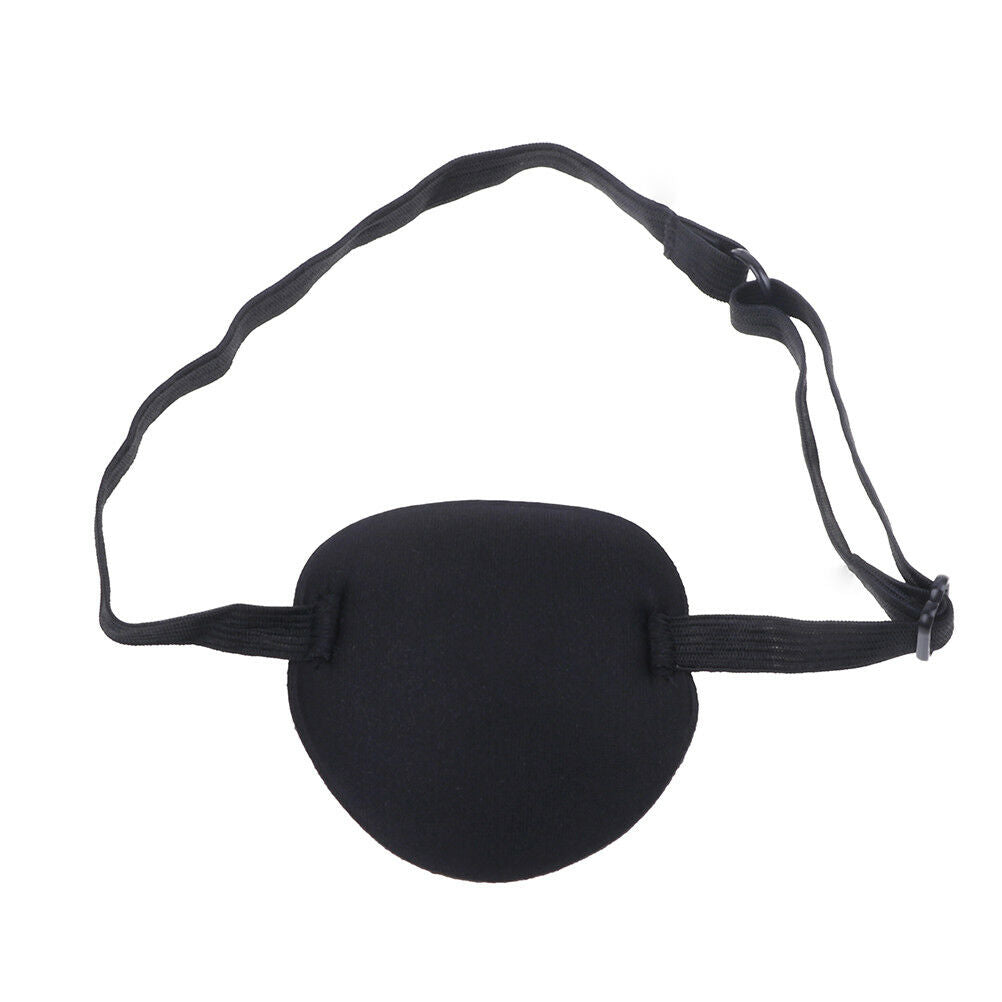 Concave eye patch goggles foam groove washable eyeshades adjustable strap raBDA