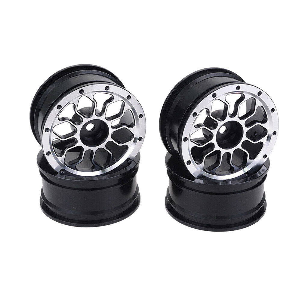 4pcs 1.9in Aluminum Alloy Wheel Rim 1/10 RC Crawler for Sakura Axial SCX10