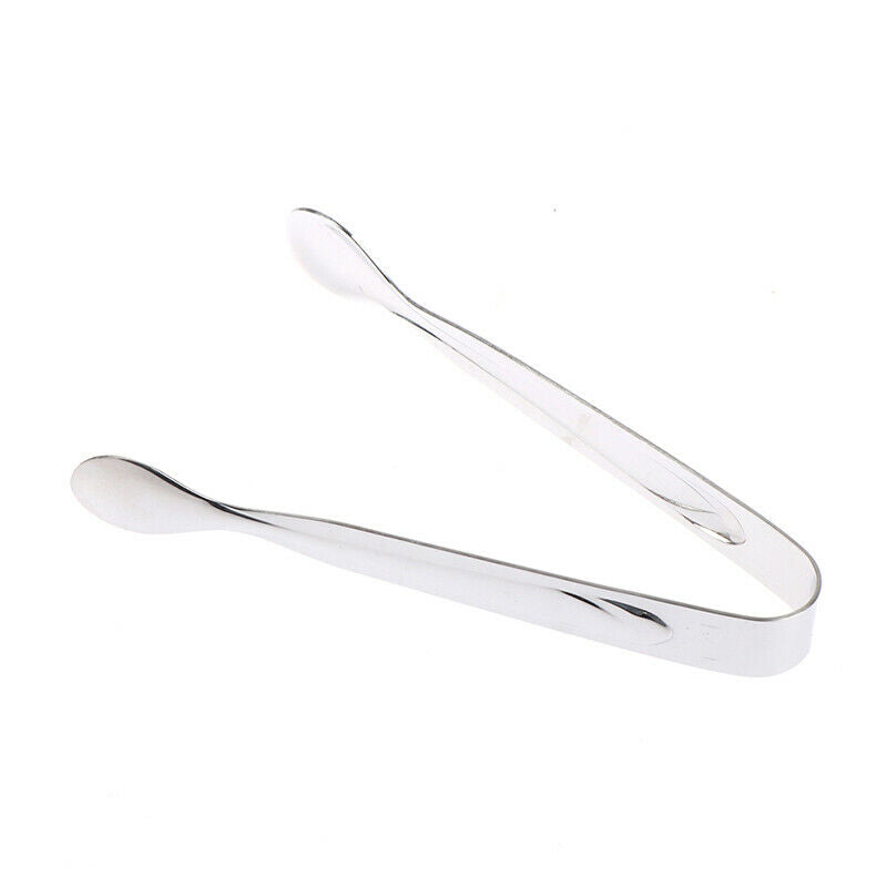 1Pc Stainless Steel Sugar Clamp Tongs Clip Ice Cube Coffee Buffet Kitchen T N Rf
