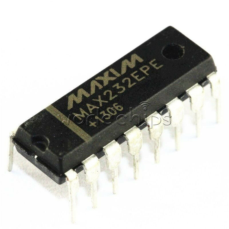 5Pcs MAX232 RS232 IC 232 DRIVER RECEIVER TTL Converter Best