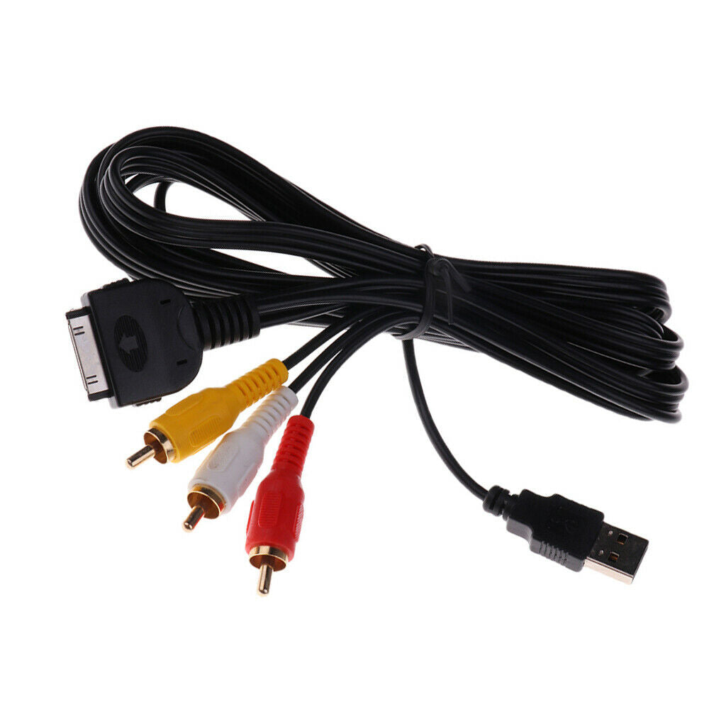 CD-IU230V AUX Audio/Video Adapter Cable for Avic-F900Bt Avic-F700Bt 7010Bt