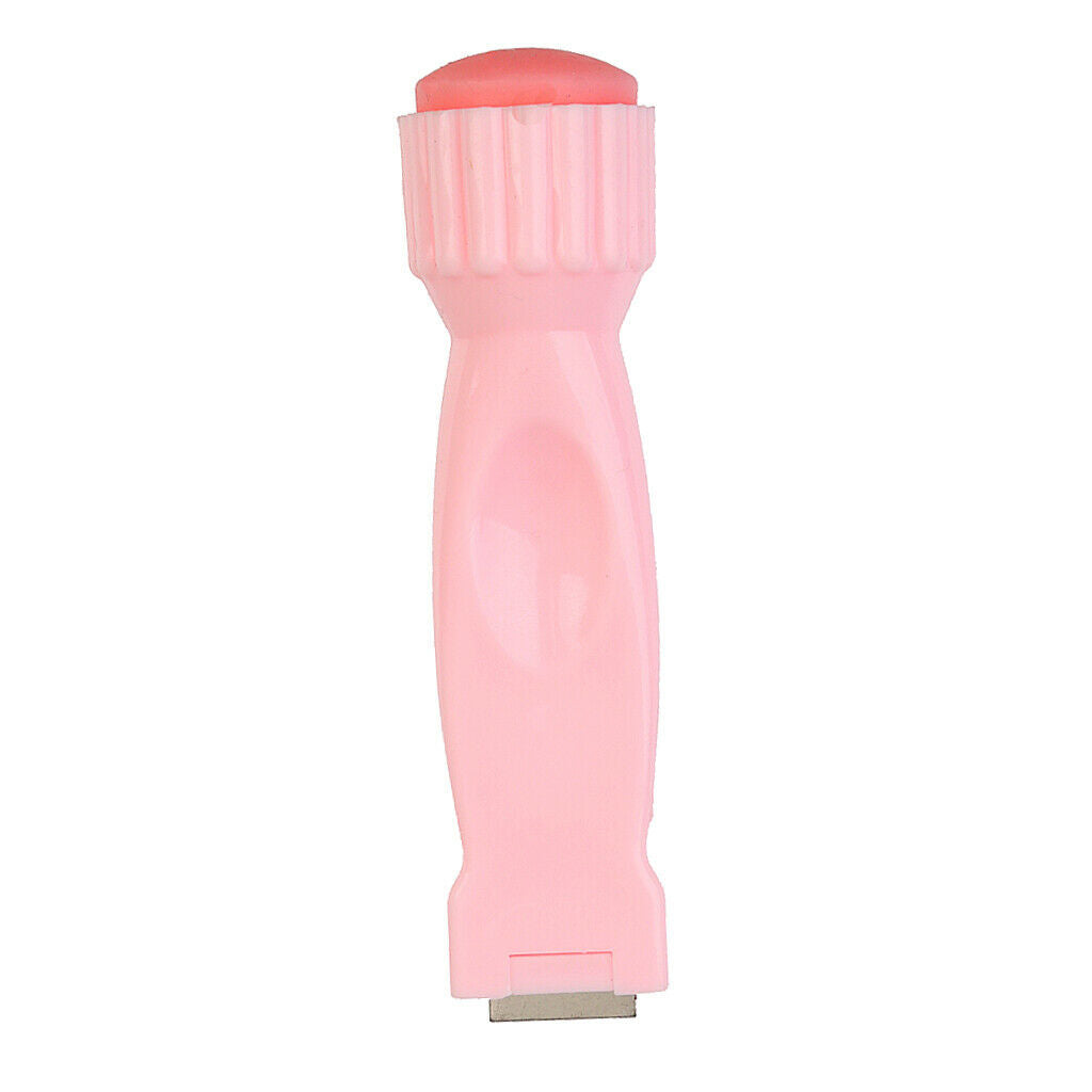 2 in 1 Double-end Nail Art Stamper Scraper Manicure Print DIY Tool - Pink