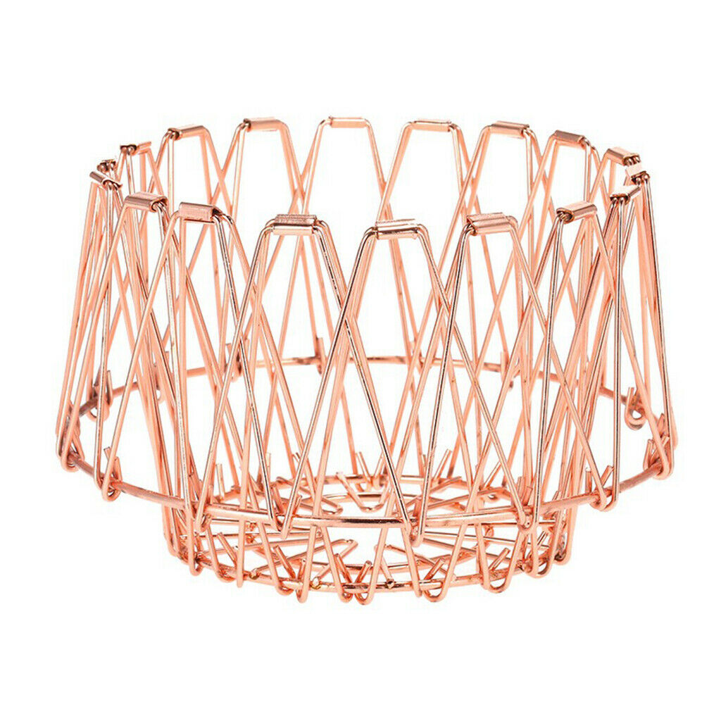 Wrought Fruit Baskets Vegetables Container Home Kitchen Decor Baskets S