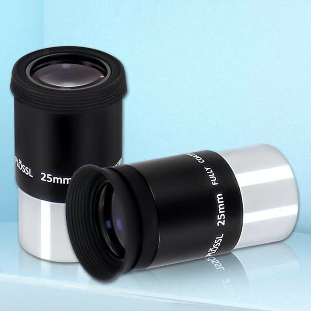 Telescope Eyepieces 1.25in Plossl Eyepiece 25mm Lens for Astronomy Photography