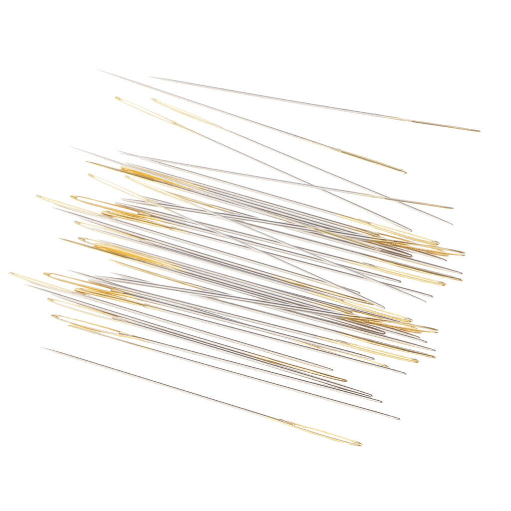 Large-Eye Blunt Needles Metal Yarn Knitting Needles Sewing Needles, 200 Pieces,