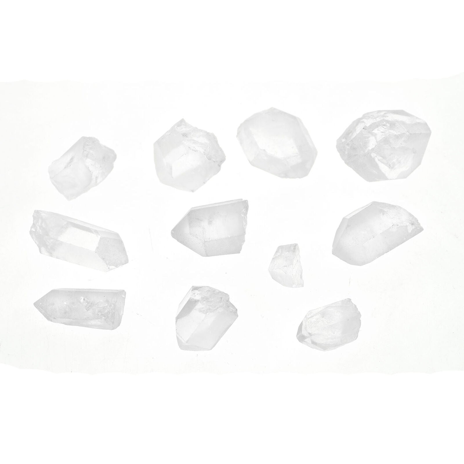 1/2 lb Rough Small Fine Quartz Crystal Points Stones Specimen Gems