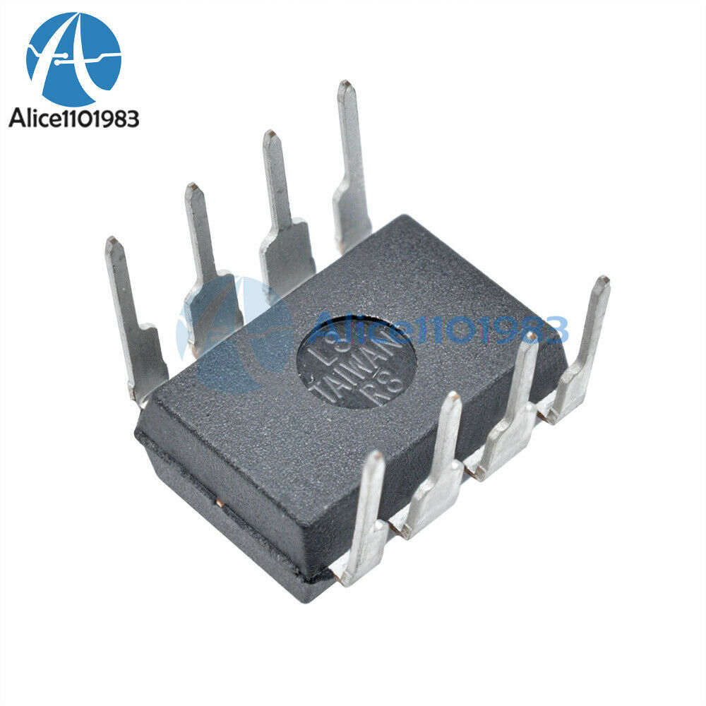 10Pcs ATTINY85-20PU IC MCU 8BIT 8KB FLASH 8DIP Top
