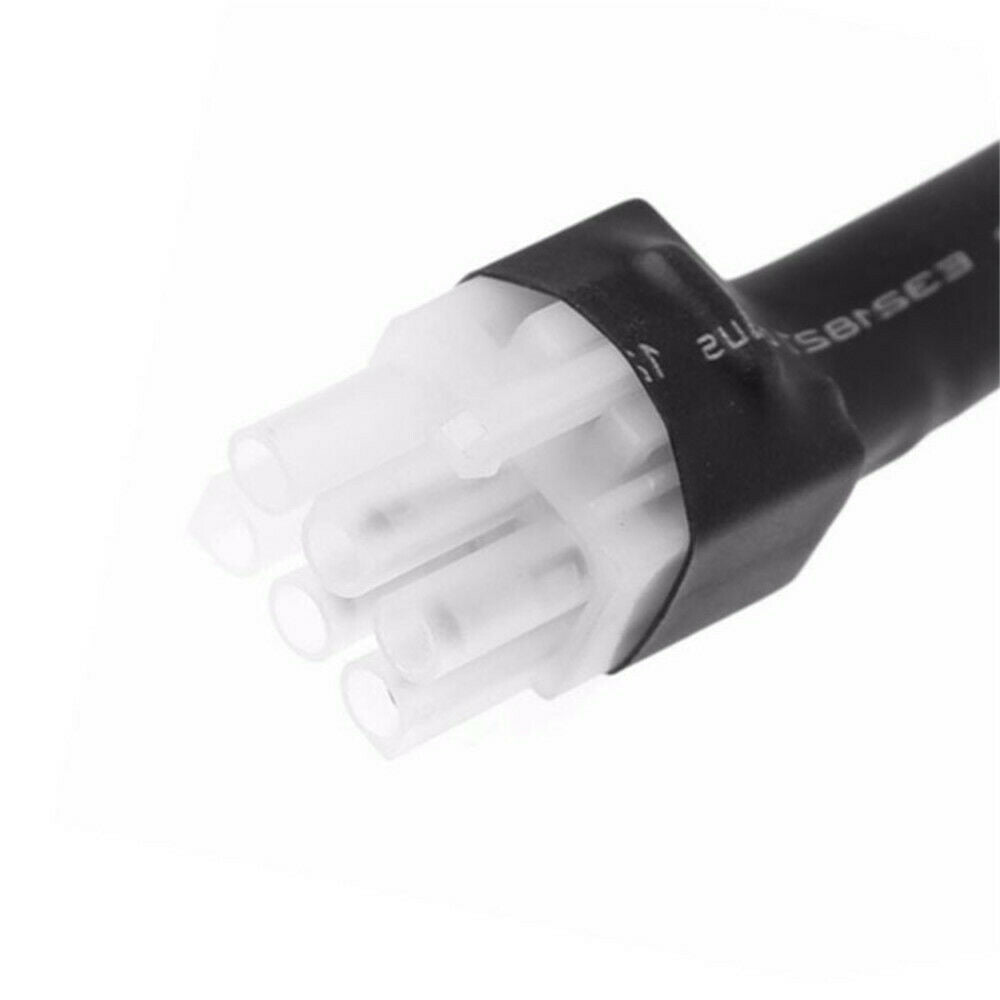 2pcs 1M 6pin Short Wave 30A Fuse Power Supply Cable Cord Line for Yaesu FT-857D