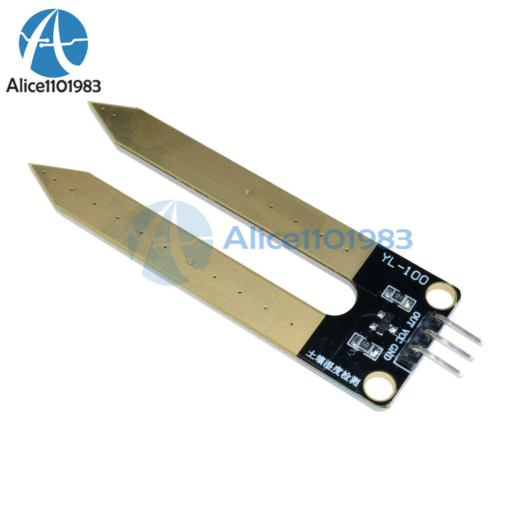 3 Pin Soil Hygrometer Detection Module Moisture Sensor Analog Output for Arduino