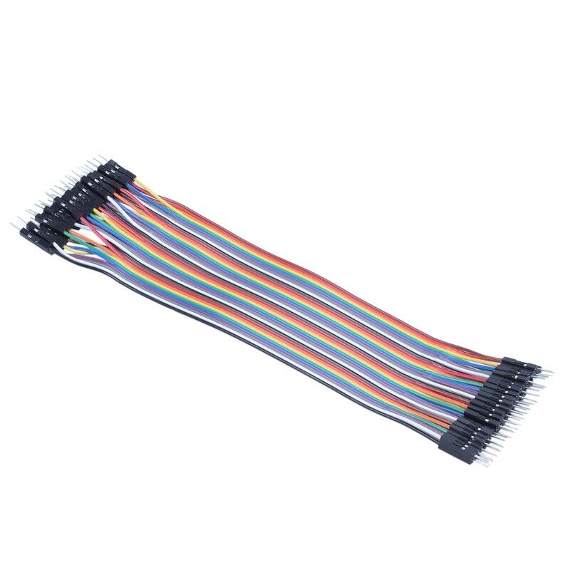 40pcs 20cm 2.54mm male to male Breadboard jumper wire cable for Arduino U3L3L3