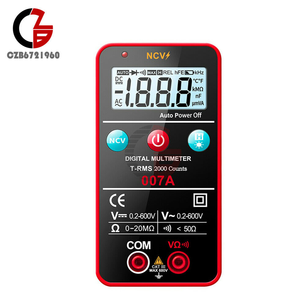 Fully Automatic Electrician Household Maintenance Multimeter With backlight