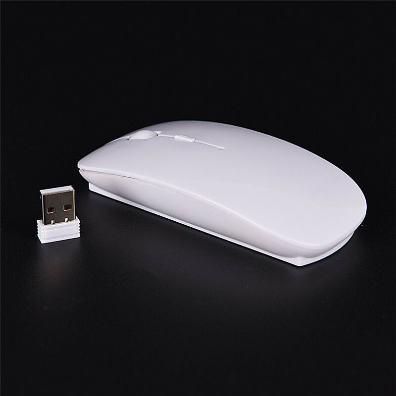 2.4GHz Wireless Mouse USB Optical Scroll Mice for Tablet Laptop Computer .l8