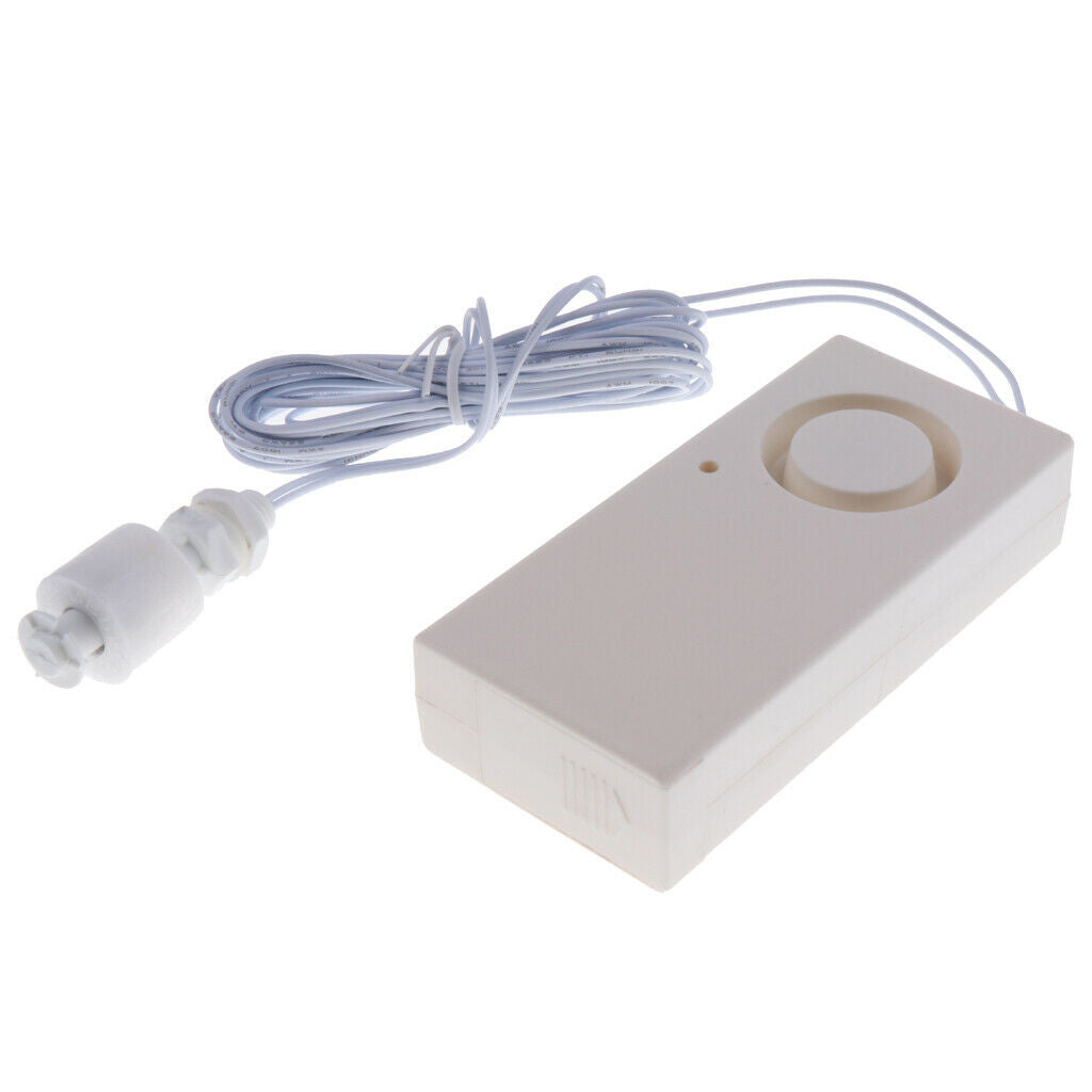 2pcs 2-in-1 Water Alarm Tub Sink Overflow Sensor Fish Water Tank Dry Alarm