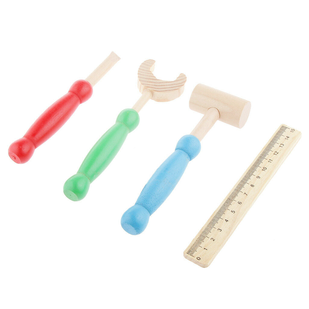 Baby Preschool Educational Wooden Combine Tools Nuts Sets Children Toys Gift