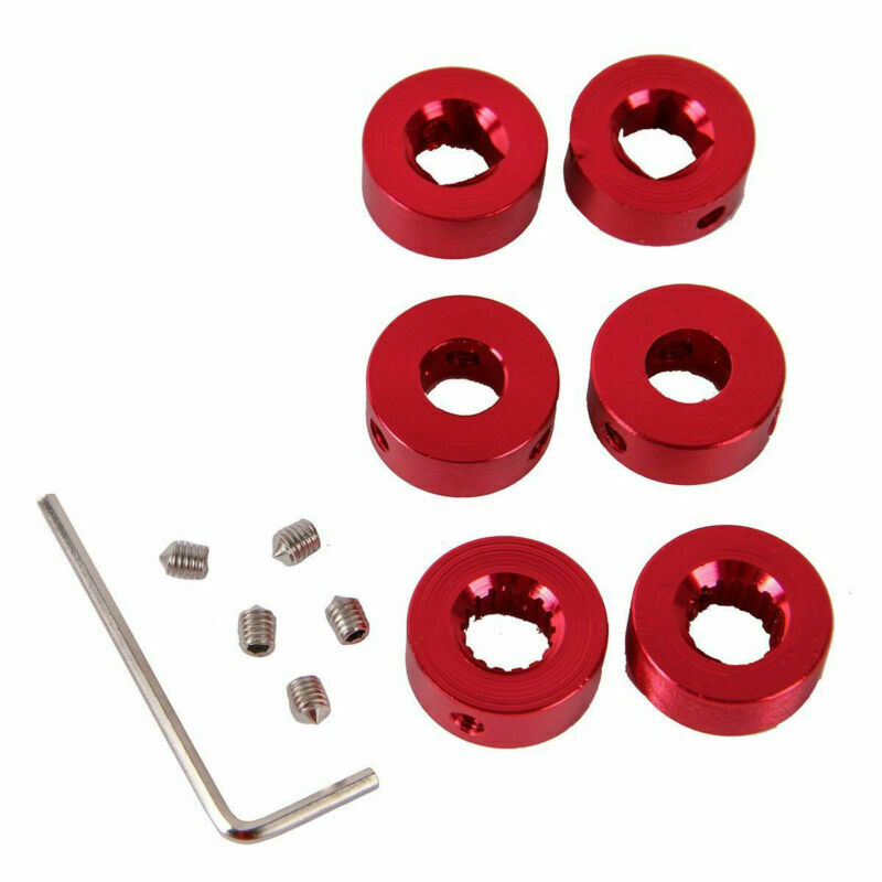 New Red Billet Aluminum Car Window Winders/Door Cranks Handles Universal Kit L/R