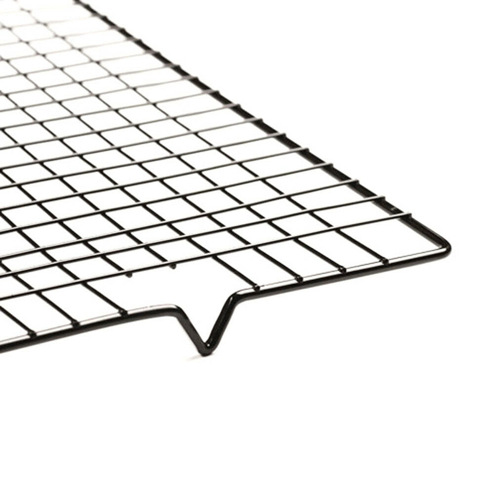 Cake Cooling Rack Non-stick Rectangle Kitchen Tool Baking Cookies Biscuits R LU