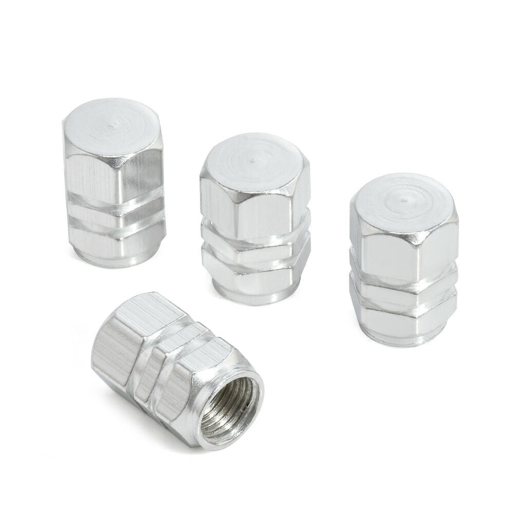4pcs Aluminum Truck Car Bike Tire Wheel Rims Stem Air Valve Caps Tyre Cover