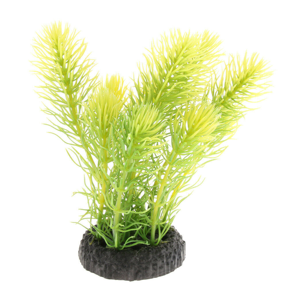 Artificial Plants for Aquarium Decorations Aquatic Plant Plastic Light Green