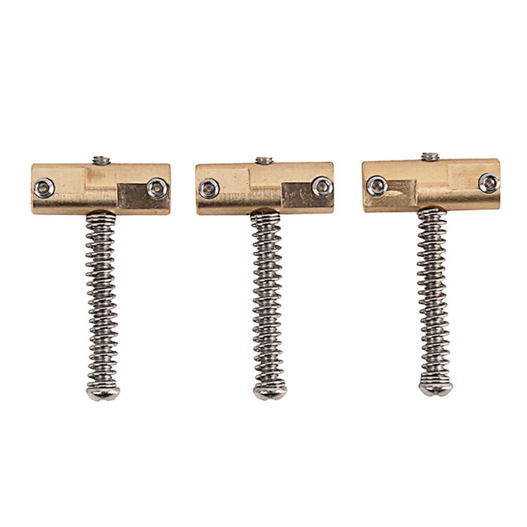 Fixed Compensated Saddle for TL Style Electric Guitar Bridge Parts Copper