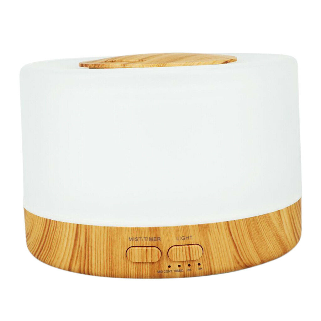 Cool Mist Humidifer Diffuser Spa Living Room Bedroom Home UK Wood Grain