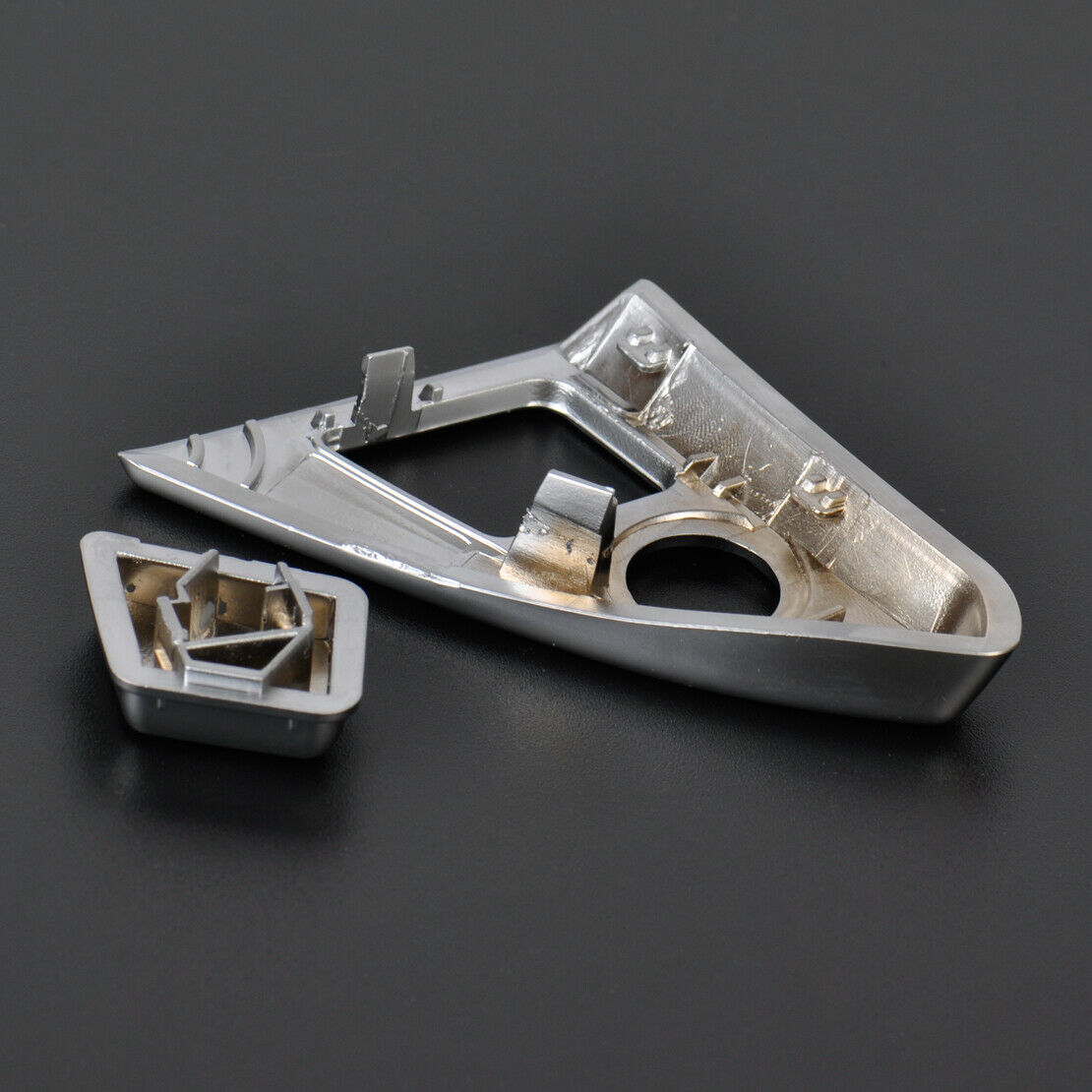 Fit for BMW 5 F10 F18 11-16 Interior Armrest Switch Button Cover Trim Chrome An